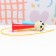 Dudka fan of children "Horn - football", plastic, 16 cm, mix