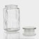 Glass Bank for bulk products "Lord", 1 l, 9.5 × 18.5 cm