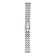 Solomon watch strap, 22 mm, metal, L-18 cm, chrome