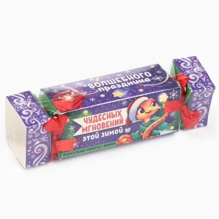 Chewing sweets of "wonderful moments", taste: cherry, 67 g (10 pcs. X 6, 7 g).-6