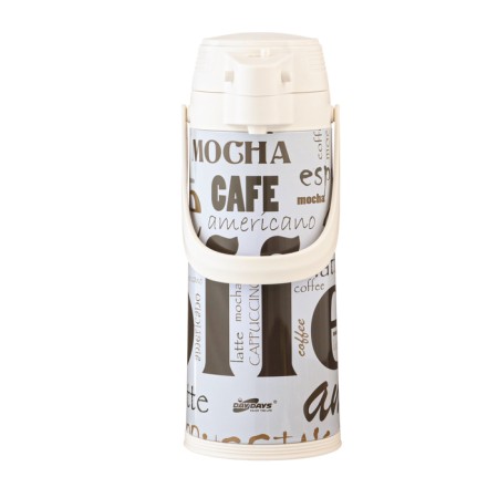 Thermos 1.9 l, with a glass flask, retains heat 12 hours, milk