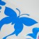 Interior mirror sticker "Rose" color 61x32 cm