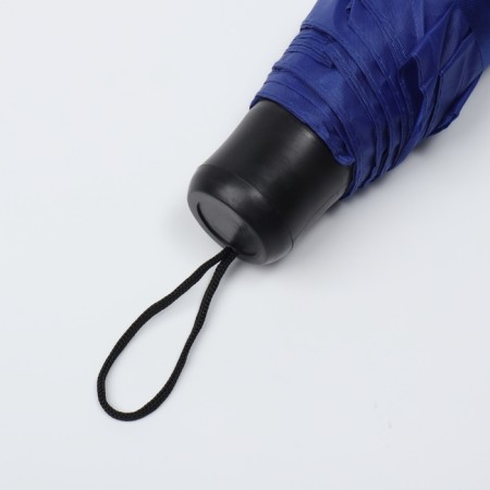 Mechanical umbrella "plain", 3 additions, 8 spokes, r = 48 cm, blue color-9