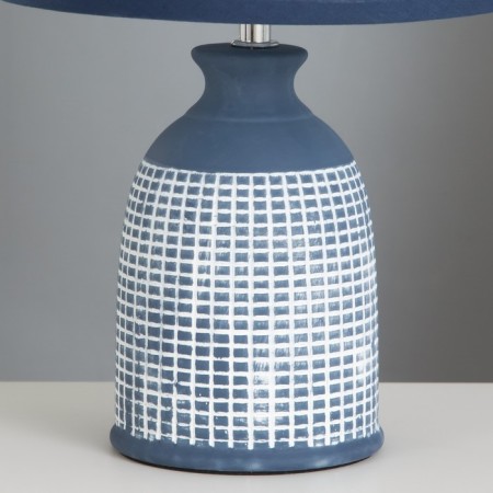Cornelia table lamp E14 40W Blue 22x22x35cm Risalux-3