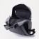 Male backpack on lightning, rise, external pocket, gray color