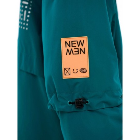 Windbreaker for boys, height 140 cm, emerald color-11