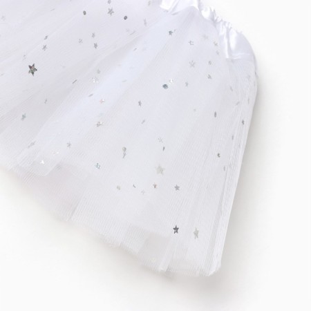 Skirt children's baby I "stars" white, 17 cm-1