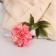 Artificial flowers "Georgin Pigmy" 11x60 cm, pink