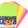 Colored paper tinted, neon, A4, 50 sheets, 5 colors, non -nominated, bilateral, in a package, 80 g/m², puppy patrol