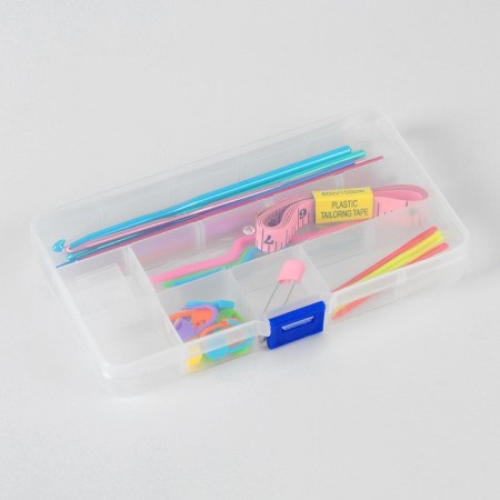 Knitting set, 28 items, in case-10