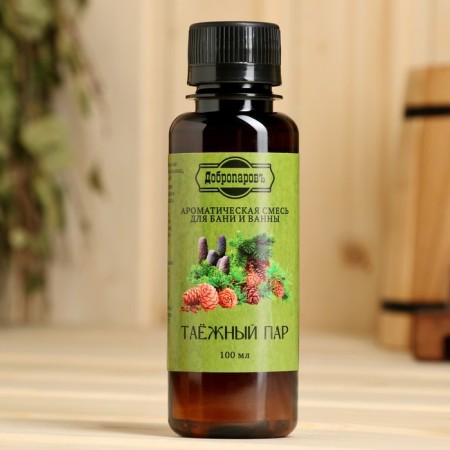Fragrance for the bath and bath "Taja steam" natural, 100 ml "Dobroparov"-3