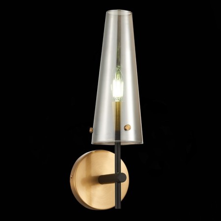 Sconces st. SL1209.301.01. Morave. 1x40 W, E14, 13x39 cm, bronze color, black-1