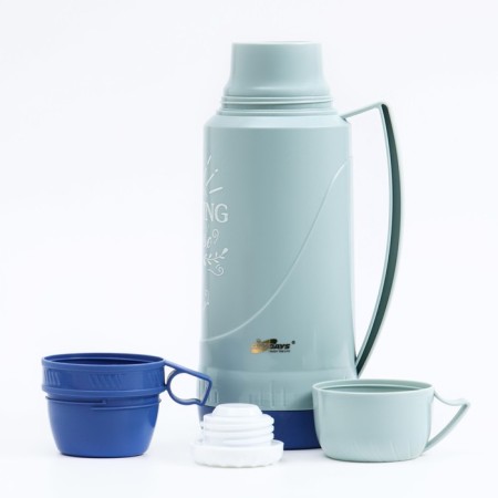 Thermos 1.8 l, with a glass flask, retains heat 12 hours, mix-1