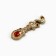 Spoon-hareman with a stone "wallet talisman", 4 x 1 cm