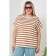 Women's T -shirt, size 60, brown color
