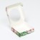 Gift box team with the Tulip window, 11.5 x 11.5 x 3 cm