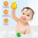 Rubber toy for the bath "Baby", 7 cm, with a squeak, 1 pc, species mix, crumb I