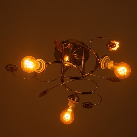 Ebby chandelier BP 3x40W E27 Gold Model: 2612374-2