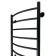 Electric towel "Sanprise" Classic P8, 500x800 mm, universal, black