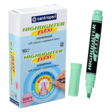 Building Movister 5.0 Centropen "Flexi 8542/60 Soft", pastel, green color
