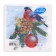 New Year's napkins Paper Lilia "Bullfinch", 2 layers, 33x33 cm, 20 pcs