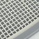 Dog toilet, 57 x 42 x 16 cm, white/gray