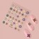 Nail stickers "Festive mood", voluminous, multi -colored