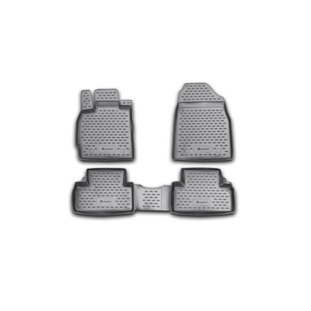 Rugs in the salon Mazda CX-7 2010-2016, 4 pcs. (polyurethane)