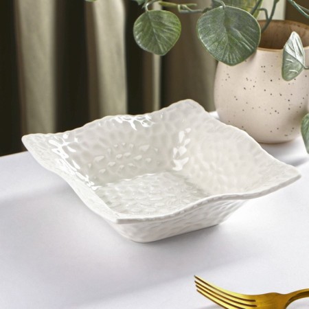 Ceramic “Airity”, 340 ml, D = 15 cm, white color