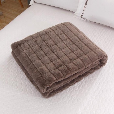 Madeline bedspread, size 160x220 cm, coffee color-8