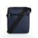 Male bag, blue color