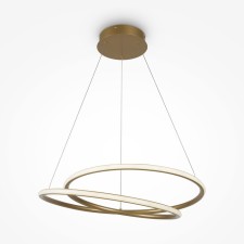Светильник подвесной Maytoni MOD100PL-L47BSK1, 2хLED, 39Вт, 52,5х310 см, 2450Лм, цвет латунь