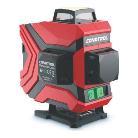 Laser level of Condtrol Fliesen 3D Laser 7-2-103, 20 m, ± 0.3 mm, thread 1/4 "-3