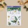 Window sticker "Frost and Sun", 50 x 70 cm, New Year