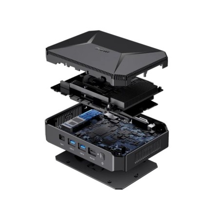 Netop Chuwi Herobox CWI527H, N100, 8GB, SSD 256 GB, UHD 600, Wi-Fi, BT, Win 11, Black-3