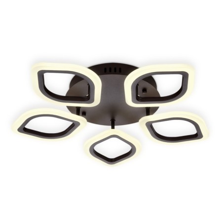 LED ceiling LED with Ambrella Light, Original, Fa443, 5XLED, 60 W, 4500LUM, 3000-6400K, Coffee color.