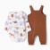 Set: body and overalls crumb I "Wild", height 62-68 cm