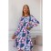 Women's dress, size 42, blue color 5567