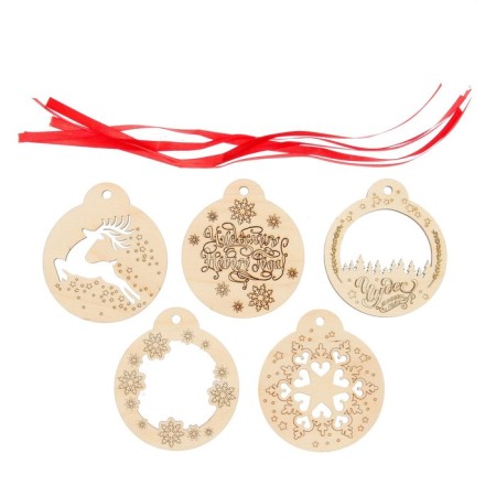 Set for creativity "Wood painting" 5 pcs., With a ribbon-3
