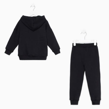 Kid for children (hoodies, trousers) KAFTAN "BASIC Line", size 38 (146-152), black color-10