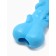Chewing toy "bone with a smile", tpr, 9 cm, blue