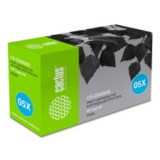CACTUS CS-CS-CS-CS-CS-CS-CS-CE505X cartridge, for HP LJ P2050/P2055/P2055D/P2055DN, 6500 pages, black color black