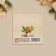 Happy New Year postcard, Squirrel 7 x 7 cm, New Year