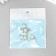 Decor for creativity plastic "Pearls with a loop" set 10 pcs 1.2x1.2x1.2 cm