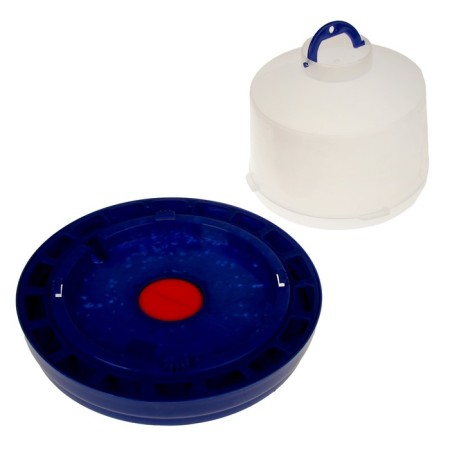 Auto -boat for chickens, 5 l, No. 4, mix of flowers-1