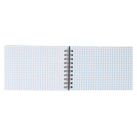 Notepad A6, 80 sheets in a cage on the crest Calligrata, plastic cover, black-2