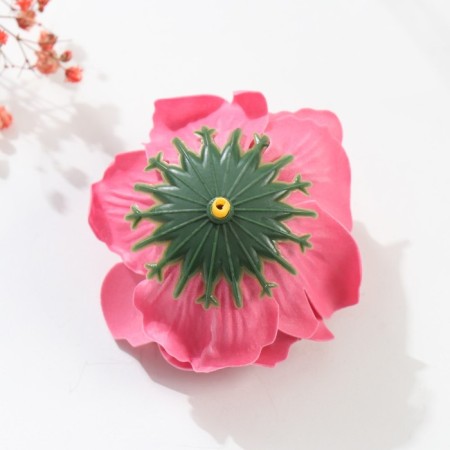 Soap petals "Budo pion. Dark pink" 6x6x5 cm-1