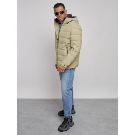 Sports male winter, size 50, color light green-10