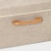 Stelly box for storage with lid LadoM "Francesca", 33 × 24 × 18.5 cm, beige color