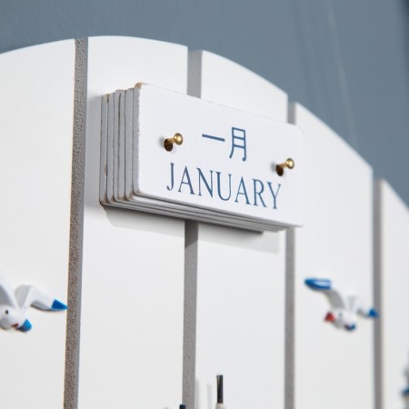Eternal calendar "Sea Style" 43*30cm-3
